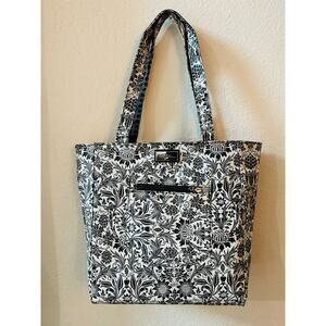 VERSATILE AND STYLISH BELLA RUSSO Black & White Reversible Tote
